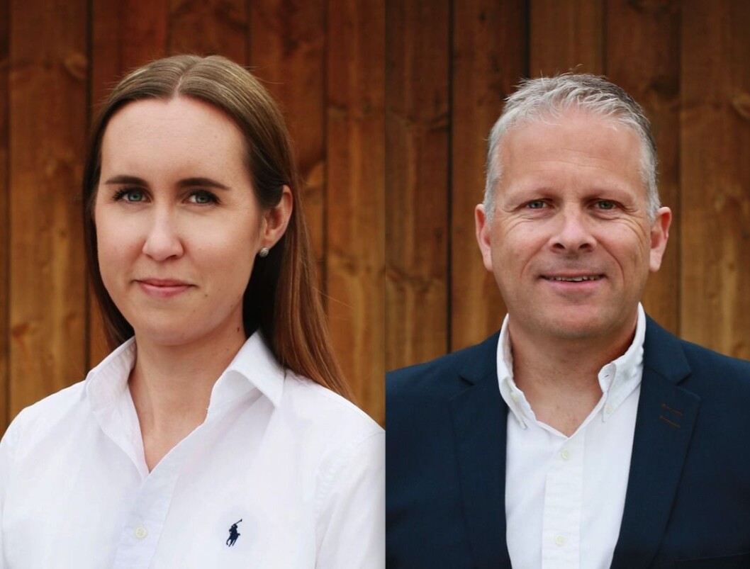 NYE: Caroline Vassjø Ryen og Ole-Martin Loeshagen er nye i Hønefoss-selskapet XPND. Foto: XPND NYE: Caroline Vassjø Ryen og Ole-Martin Loeshagen er nye i Hønefoss-selskapet XPND. Foto: XPND