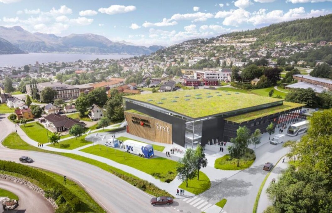 IDRETT: Sånn blir det nye anlegget i Volda. Ill.: Stefan Ekberg Arkitekter AS IDRETT: Sånn blir det nye anlegget i Volda. Ill.: Stefan Ekberg Arkitekter AS