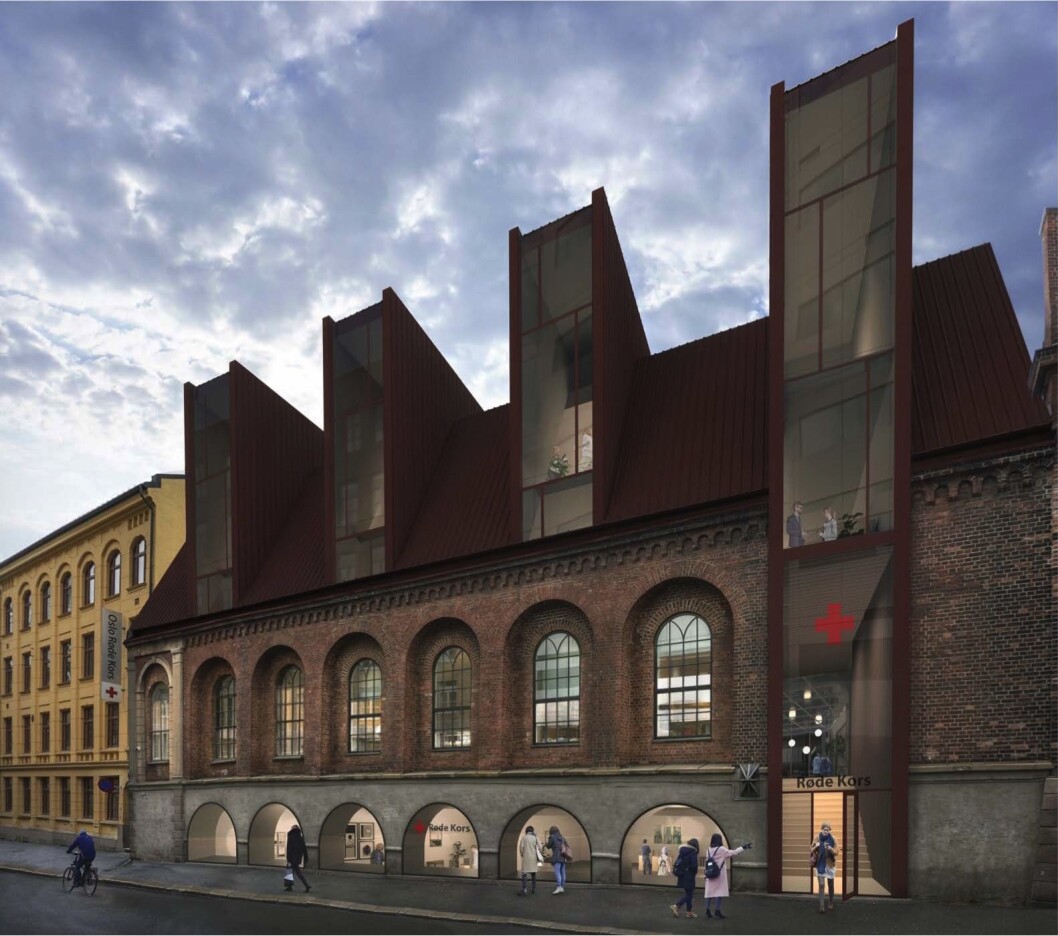 BALANSE: Ifølge henvendelsen til Plan- og bygningsetaten er det viktig å finne en balanse mellom bevaring og utvikling av bygningene på eiendommen. Ill: Dark Arkitekter BALANSE: Ifølge henvendelsen til Plan- og bygningsetaten er det viktig å finne en balanse mellom bevaring og utvikling av bygningene på eiendommen. Ill: Dark Arkitekter