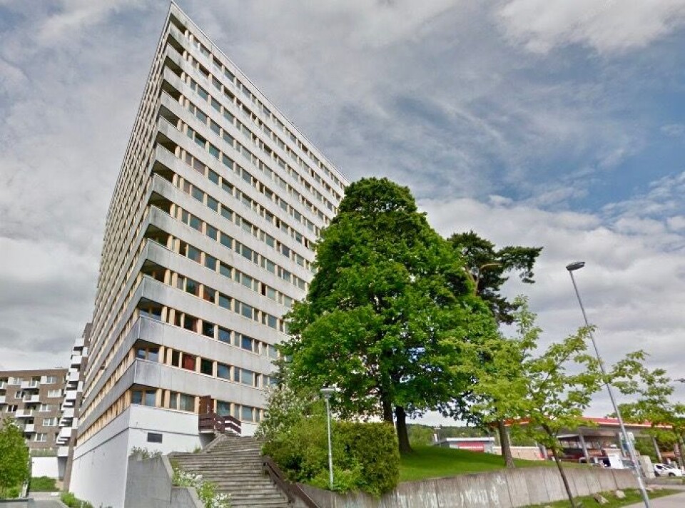 HYBELHUS: Refstadveien 50 ble oppført som hybelhus i 1969, og ble oppgradert i 2010. Foto: Google Street View