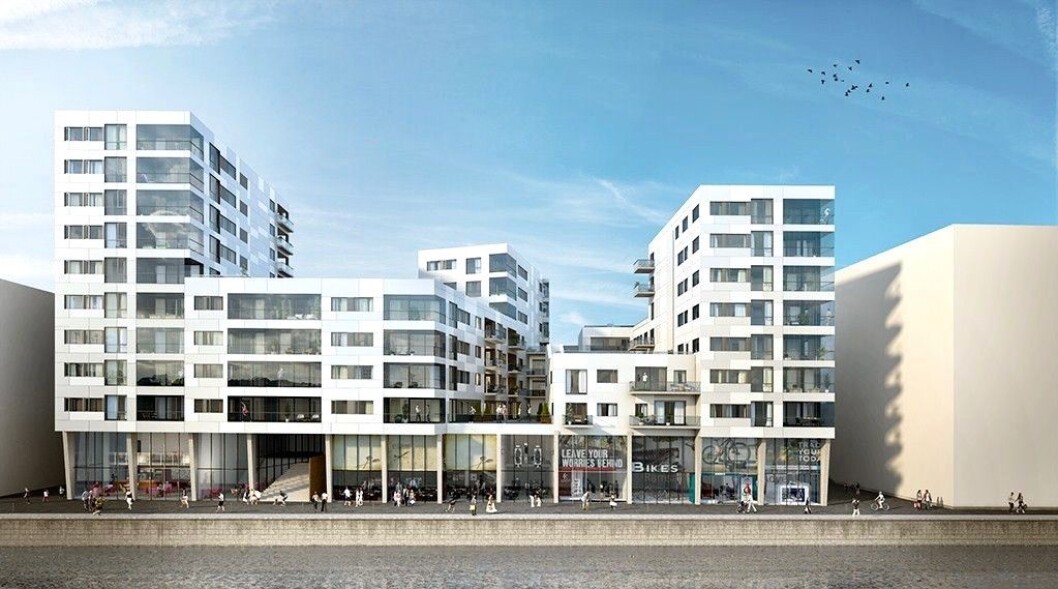 RAMSALT: Slik skal resultatat bli av den store utbyggingen på havna. Ill.: LPO arkitekter RAMSALT: Slik skal resultatat bli av den store utbyggingen på havna. Ill.: LPO arkitekter