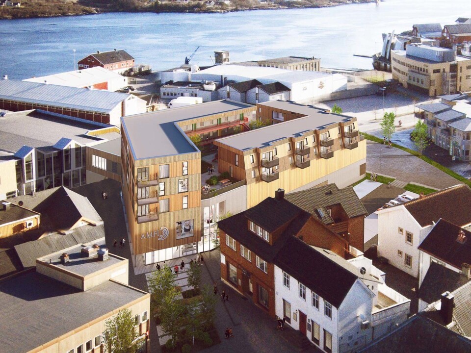 NYTT: Amfi Rørvik åpner til påske. Ill.: AMB arkitekter NYTT: Amfi Rørvik åpner til påske. Ill.: AMB arkitekter