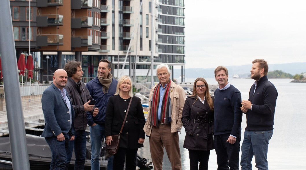 PARTNERGRUPPEN: Fra v.: Tord Kvien, Torkel Hiorth, Cesar Leal, Hanne Ugedahl Solheim, Niels A. Torp, Bente Ulvøy, Øyvind Neslein, Gaute Grønmo. PARTNERGRUPPEN: Fra v.: Tord Kvien, Torkel Hiorth, Cesar Leal, Hanne Ugedahl Solheim, Niels A. Torp, Bente Ulvøy, Øyvind Neslein, Gaute Grønmo.