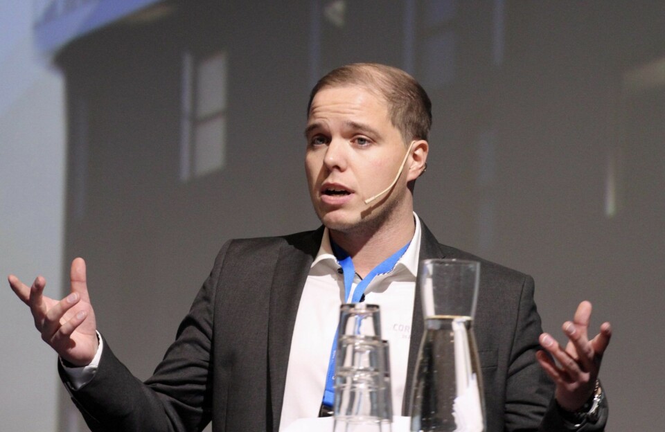 DELEIE: Mathias Nilssen i Corponor og Boo Eiendom vil gjøre det lettere for folk å kjøpe bolig.