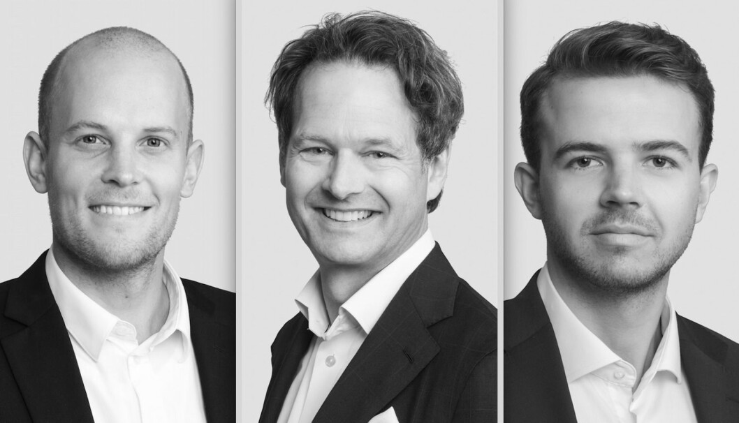 NYE MEDARBEIDERE: Fredrik Rost (tv), Pål S. Corneliussen og Mats Emil Rebbestad er ansatt av Cushman & Wakefield. NYE MEDARBEIDERE: Fredrik Rost (tv), Pål S. Corneliussen og Mats Emil Rebbestad er ansatt av Cushman & Wakefield.