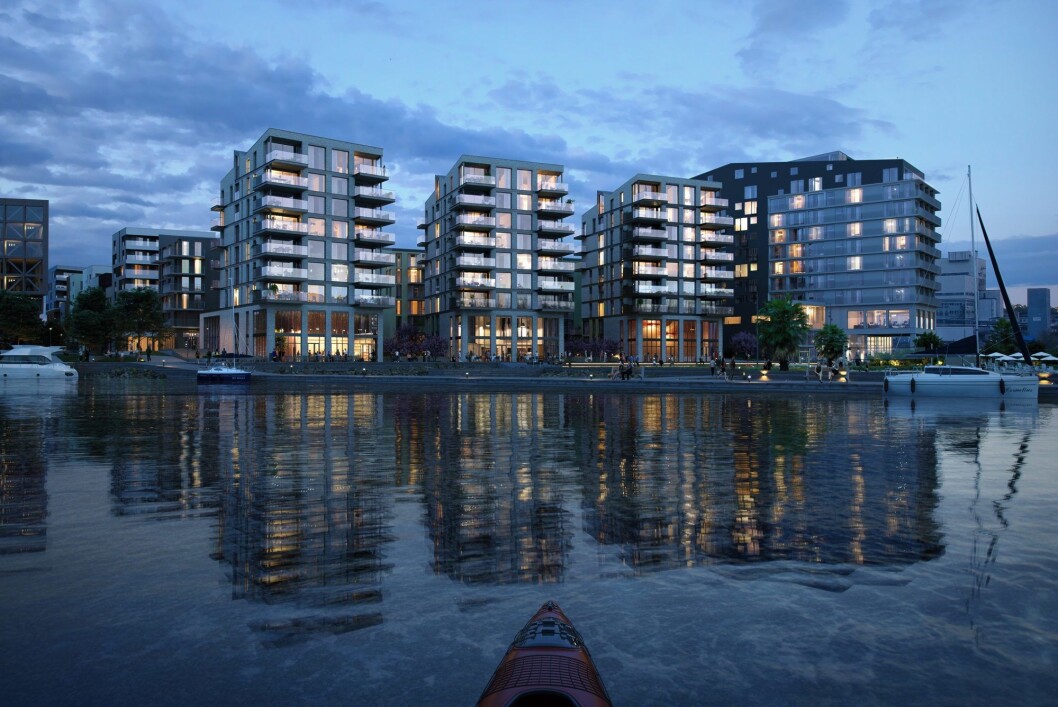 SALG: Nå legger Höegh Eiendom ut Verket Brygge i Moss. SALG: Nå legger Höegh Eiendom ut Verket Brygge i Moss.