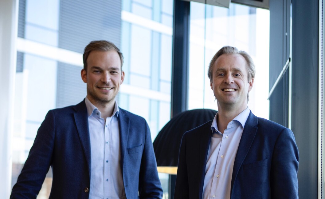 MILJØ: Ole Blaauw Johansen (t.v) og Otto Christian Groth i AF Eiendom går nå for en ny klima- og miljøstrategi. MILJØ: Ole Blaauw Johansen (t.v) og Otto Christian Groth i AF Eiendom går nå for en ny klima- og miljøstrategi.