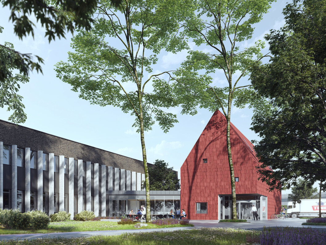 ØKONOMISK: TINE sparer store penger på å flytte av sentrum. Ill.: LPO Arkitekter ØKONOMISK: TINE sparer store penger på å flytte av sentrum. Ill.: LPO Arkitekter