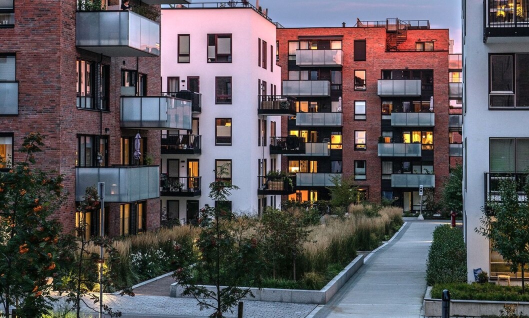 ØKER: Fra AF Eiendoms prosjekt Krydderhagen i Oslo. Foto: AF Gruppen ØKER: Fra AF Eiendoms prosjekt Krydderhagen i Oslo. Foto: AF Gruppen