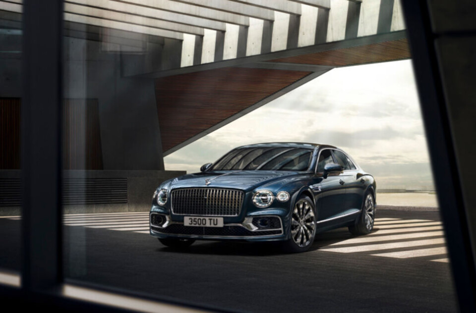FLYING SPUR: Seltor står bak oppføring av nytt Bentley-bygg i Asker. (Foto: Bentley Motors)