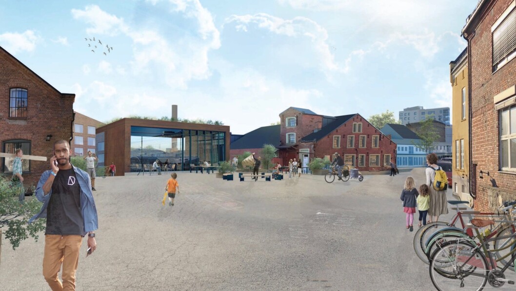 LEVENDE MILJØ: Oslo kommune ønsker et kreativt, kunstnerisk og levende miljø på det drøyt 9 dekar store planområdet. Ill: Hille Melbye Arkitekter LEVENDE MILJØ: Oslo kommune ønsker et kreativt, kunstnerisk og levende miljø på det drøyt 9 dekar store planområdet. Ill: Hille Melbye Arkitekter