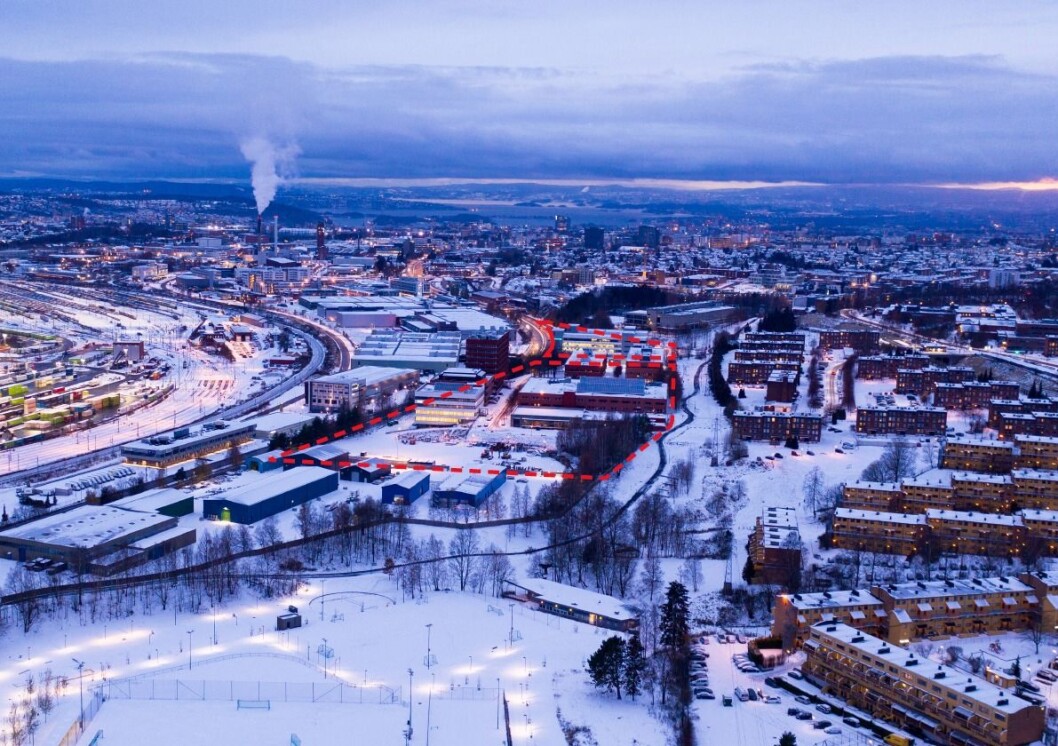 STORT POTENSIAL: Eiendommen har stort utbyggingspotensial. STORT POTENSIAL: Eiendommen har stort utbyggingspotensial.