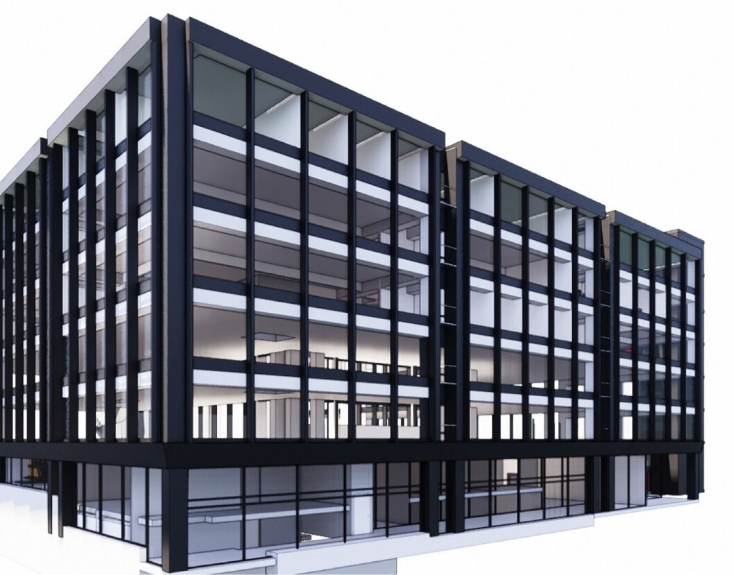 ENERGIØKONOMISK: Nordea Liv Eiendom ønsker en fasade som er energiøkonomisk. Ill: Dark Arkitekter ENERGIØKONOMISK: Nordea Liv Eiendom ønsker en fasade som er energiøkonomisk. Ill: Dark Arkitekter