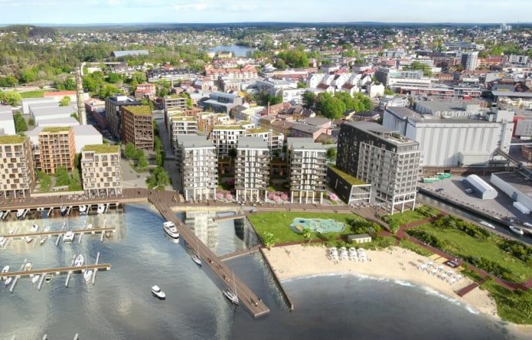 SUKSESS: Verket Brygge prosjektet har fått en meget god start på salget. Ill.: Eve Images SUKSESS: Verket Brygge prosjektet har fått en meget god start på salget. Ill.: Eve Images