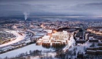 LØFTER GRORUDDALEN: Stor-Oslo Eiendom mener NRK til Linderudbyen vil løfte Groruddalen. Ill.: Art Arkitekter LØFTER GRORUDDALEN: Stor-Oslo Eiendom mener NRK til Linderudbyen vil løfte Groruddalen. Ill.: Art Arkitekter