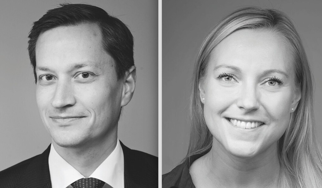 Anders Myklebust er partner ved Wikborg Reins Oslo-kontor og er tilknyttet firmaets fagområde for skatterett. Maren Lome er advokatfullmektig ved Wikborg Reins Oslo-kontor og er tilknyttet firmaets fagområde for næringseiendom. Foto: Erik Burås/StudioB13 Anders Myklebust er partner ved Wikborg Reins Oslo-kontor og er tilknyttet firmaets fagområde for skatterett. Maren Lome er advokatfullmektig ved Wikborg Reins Oslo-kontor og er tilknyttet firmaets fagområde for næringseiendom. Foto: Erik Burås/StudioB13