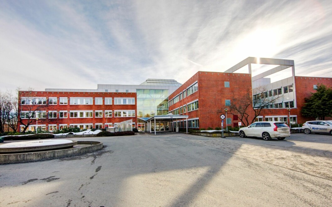 SER MULIGHETER: Urbania Eiendom ser muligheter for kontorbygget i Sandvika.