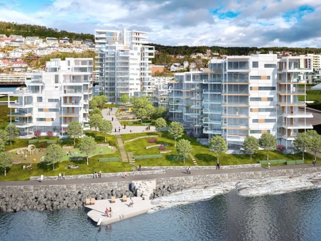 NR 2: Nå skal andre trinn i Fri Sikt Volsdalsberga bygges. Ill.: Niels Torp Arkitekter NR 2: Nå skal andre trinn i Fri Sikt Volsdalsberga bygges. Ill.: Niels Torp Arkitekter
