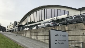Bilhallen i dag. Bilhallen i dag.