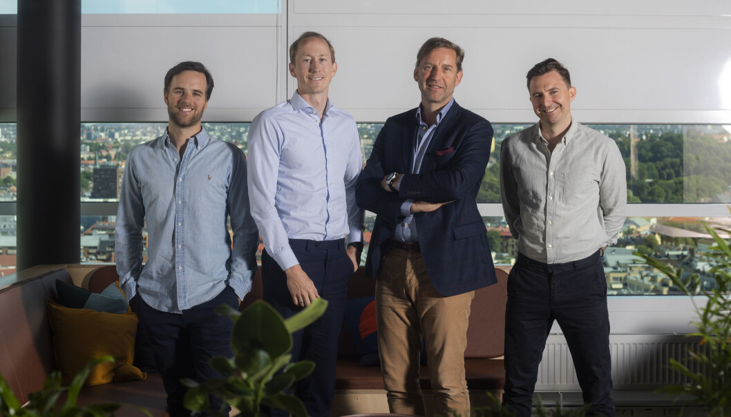 TECH: Stor-Oslo Eiendom har tidligere gått inn i Håvard Haukelands (tv) Spacemaker og Aleksander Langmyhrs (th) Dimension10. Nå får Mathis Grimstad med Henrik B. Taubøll i styret i nye Stor-Oslo PropTech AS. TECH: Stor-Oslo Eiendom har tidligere gått inn i Håvard Haukelands (tv) Spacemaker og Aleksander Langmyhrs (th) Dimension10. Nå får Mathis Grimstad med Henrik B. Taubøll i styret i nye Stor-Oslo PropTech AS.