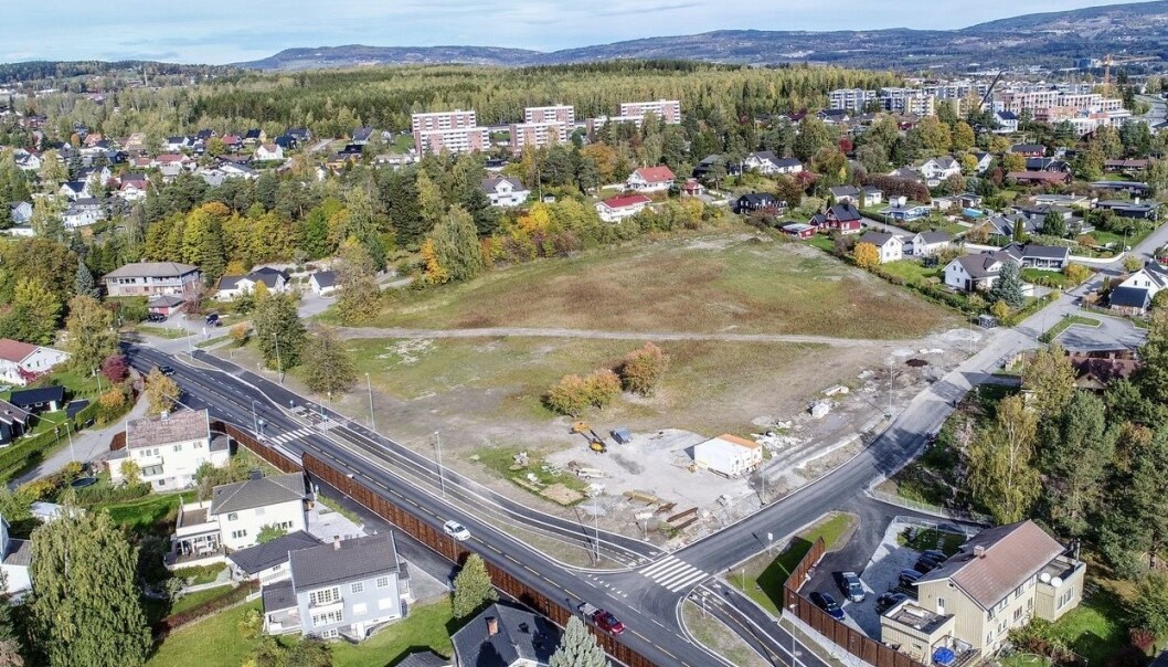 20 MÅL: Ankerhagen er en av få store tomter i byen. 20 MÅL: Ankerhagen er en av få store tomter i byen.