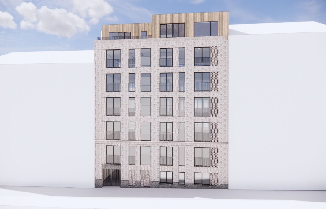 24 LEILIGHETER: Planen er å oppføre et bygg med 24 leiligheter samt et næringslokale på gateplan. 24 LEILIGHETER: Planen er å oppføre et bygg med 24 leiligheter samt et næringslokale på gateplan.