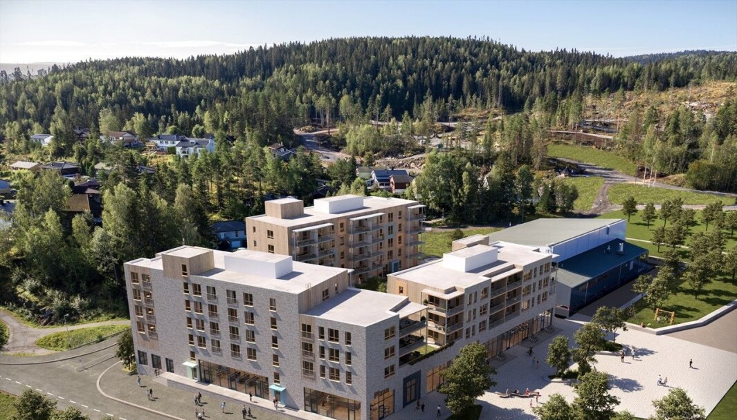 MARIKOLLEN TORG: Prosjektet skal stå ferdig om et par år. MARIKOLLEN TORG: Prosjektet skal stå ferdig om et par år.