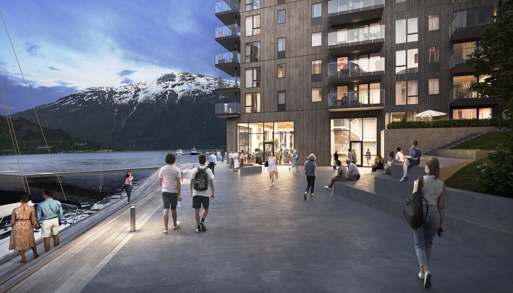 SUKSESS: Starten på Lerum Brygge viste seg å bli svært bra. SUKSESS: Starten på Lerum Brygge viste seg å bli svært bra.