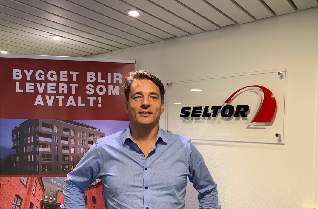 Axel Knutson, daglig leder i Seltor Bolig.