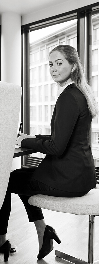 Karoline P. Lofstad, avdelingsleder for forretningsutvikling – finansiell rådgivning. Karoline P. Lofstad, avdelingsleder for forretningsutvikling – finansiell rådgivning.