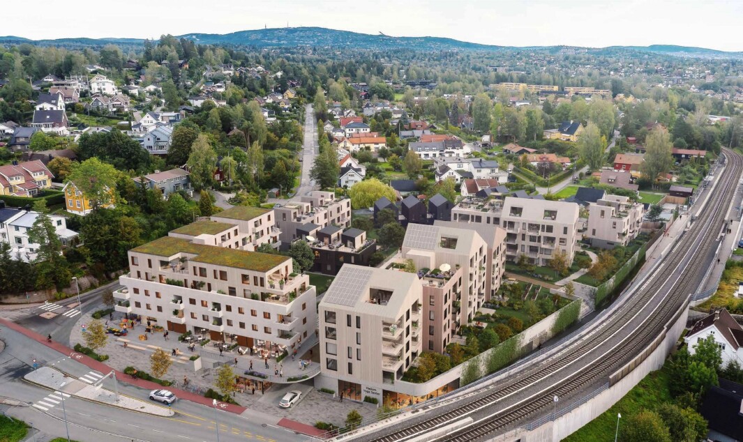 ÅPENT KVARTAL: Hovedgrepet er et åpent kvartal med boligbebyggelse rundt et hierarki av ulike by- og uterom. ÅPENT KVARTAL: Hovedgrepet er et åpent kvartal med boligbebyggelse rundt et hierarki av ulike by- og uterom.