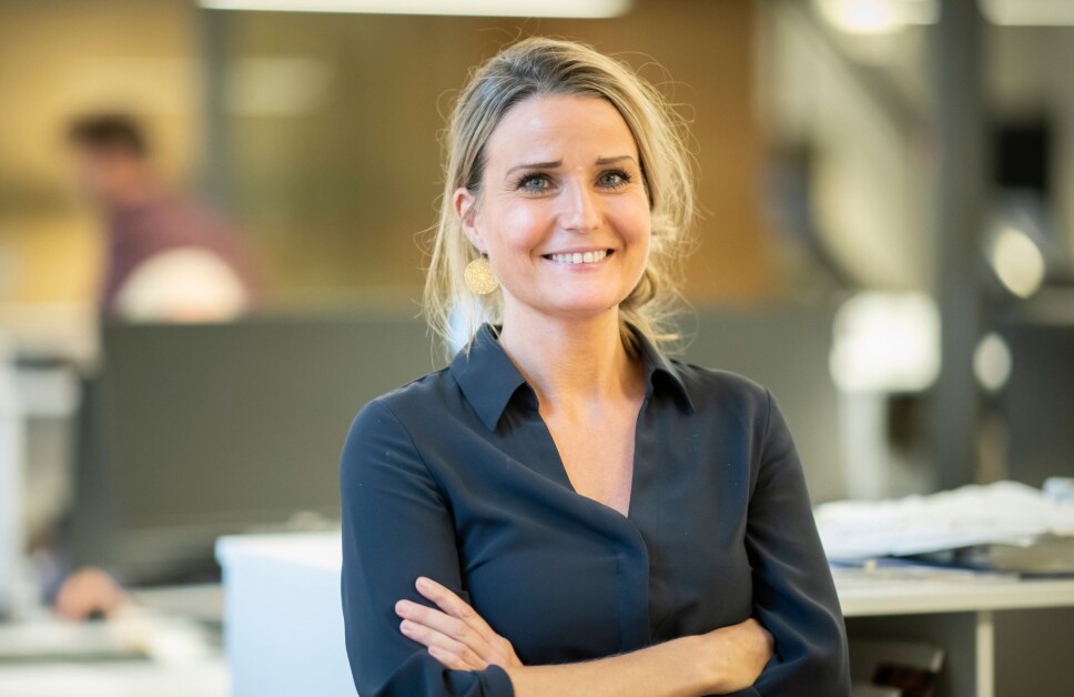 SJEF: Fra nå av er det Ingvil Arntzen som styrer skuta. SJEF: Fra nå av er det Ingvil Arntzen som styrer skuta.