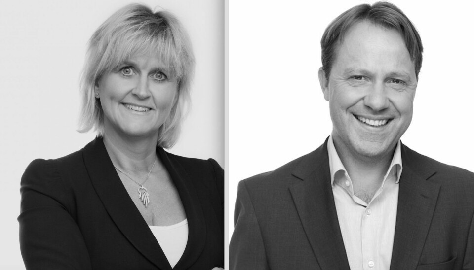 LEDERKABALEN GÅR OPP: Anne Bruun-Olsen og Tor Svein Brattvåg skal lede henholdsvis leietakerrådgivningsavdelingen og utleieavdelingen.