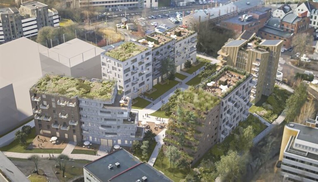 BOLIGER: Deler av denne boligtomta har nå fått ny eier. BOLIGER: Deler av denne boligtomta har nå fått ny eier.