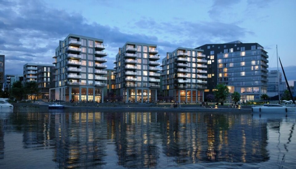 HOTELL: Utvikleren av gigantprosjektet satser på et nytt hotell ved sjøen.