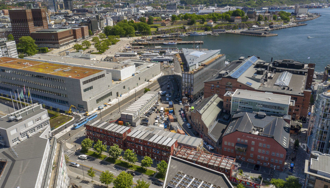 SOLGT TIL FERD: Tomten er regulert for en utbygging på 24.000 kvadratmeter. SOLGT TIL FERD: Tomten er regulert for en utbygging på 24.000 kvadratmeter.