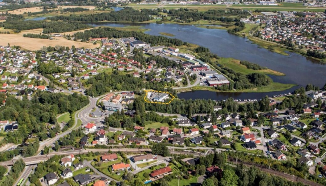 SKAL BYGGE BOLIGER: Tomten kan gi 80 nye leiligheter. SKAL BYGGE BOLIGER: Tomten kan gi 80 nye leiligheter.