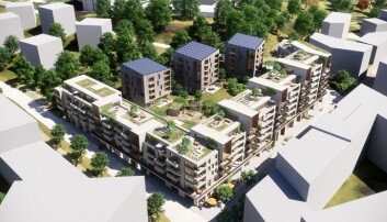 245 boliger på Økern. Ill: Lund+Slaatto Arkitekter 245 boliger på Økern. Ill: Lund+Slaatto Arkitekter
