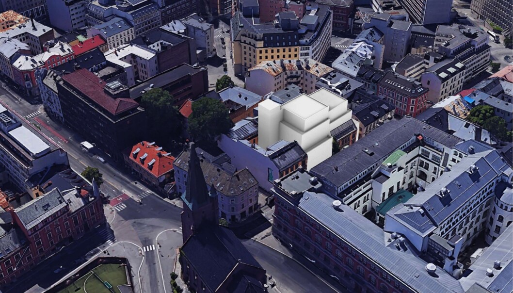 SAMARBEID: Over tilførte areal for skolen foreslås studentleiligheter i samarbeid med Oslo Met. SAMARBEID: Over tilførte areal for skolen foreslås studentleiligheter i samarbeid med Oslo Met.