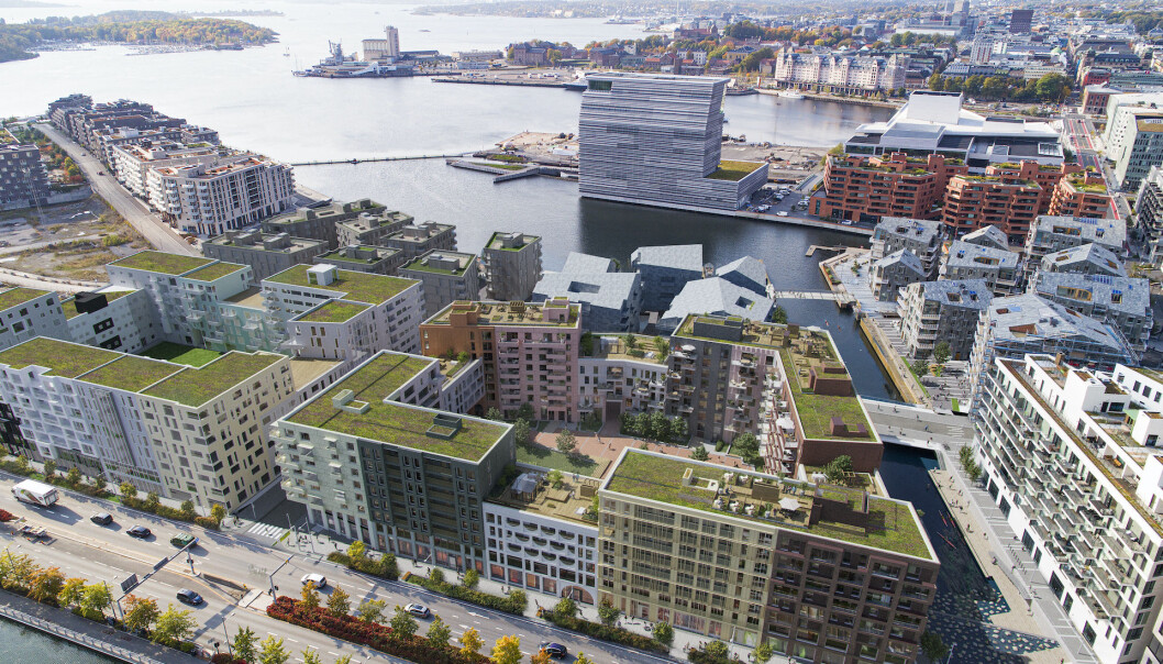SUKSESS: Boligsalget i Bjørvika går over all forventning. SUKSESS: Boligsalget i Bjørvika går over all forventning.
