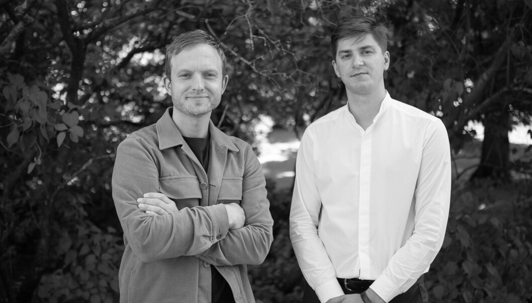 GRÜNDERE: Sondre Magnussen og Paulius Kvedaras er gründerne bak Speiz. GRÜNDERE: Sondre Magnussen og Paulius Kvedaras er gründerne bak Speiz.