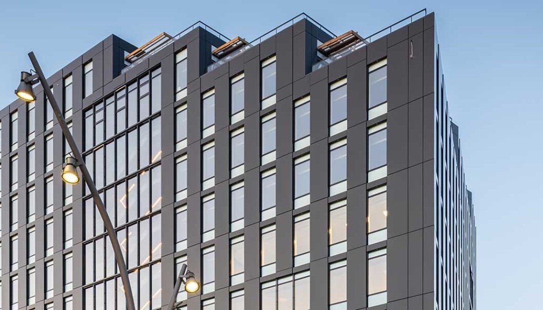 REDKORD: Salget av Karvesvingen 5, eller ATEA-bygget, bidro til det gode resultatet. REDKORD: Salget av Karvesvingen 5, eller ATEA-bygget, bidro til det gode resultatet.