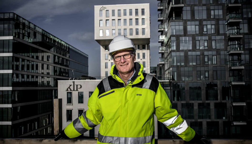 HØYE BOLIGPRISER: – Det blir dyrt å bygge på Grønlikaia, noe som vil gjenspeile seg i boligprisene. Til gjengjeld blir dette et fantastisk flott boligområde, sier administrerende direktør Kjell Kalland i Hav Eiendom.