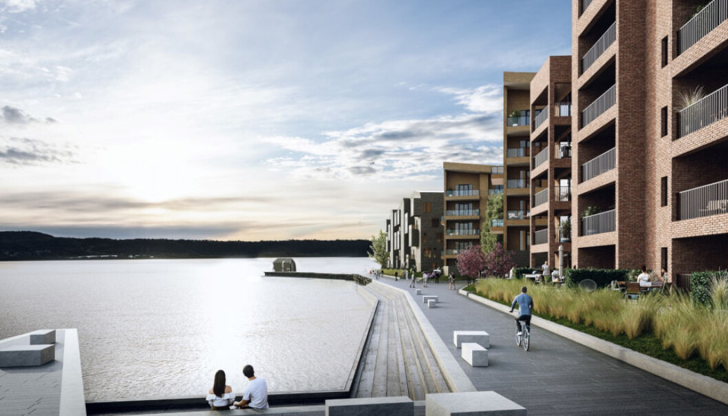 STORUTBYGGING: Gjennom fem faser vil Slippen i Drammen gi 6-700 nye leiligheter, med en total prosjektverdi på om lag tre milliarder kroner. STORUTBYGGING: Gjennom fem faser vil Slippen i Drammen gi 6-700 nye leiligheter, med en total prosjektverdi på om lag tre milliarder kroner.