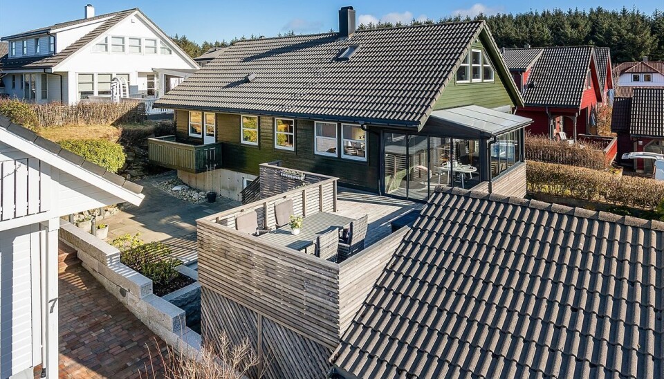 OPP: På Sola er det eneboliger og rekkehus de mest populære boligene, men dem er det få av ute i markedet.