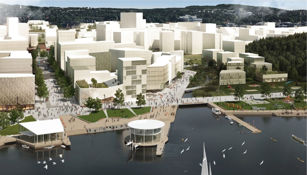 TRANSFORMASJON: Skøyen skal gjennom en omfattende transformasjon. TRANSFORMASJON: Skøyen skal gjennom en omfattende transformasjon.