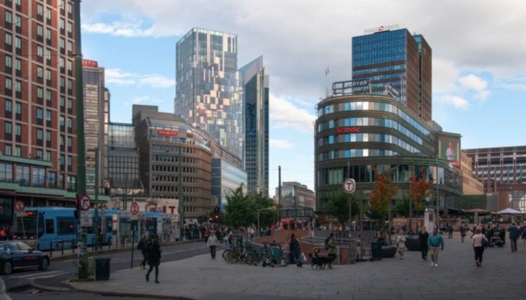 FØYER SEG INN: Ifølge Riksantikvaren vil det nye bygget føye seg inn i det etablerte bygningsmiljøet og de etablerte byggehøyder i området. FØYER SEG INN: Ifølge Riksantikvaren vil det nye bygget føye seg inn i det etablerte bygningsmiljøet og de etablerte byggehøyder i området.