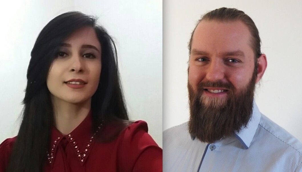 STERK BAKGRUNN: Maciej Glowacki kommer rett fra Salt, School of Applied Technology, som holder til i Stockholm. Sahar Pourghorban har tilbrakt de siste tre årene som utvikler hos Douran Group, et av Irans mest suksessfulle IT-selskaper. STERK BAKGRUNN: Maciej Glowacki kommer rett fra Salt, School of Applied Technology, som holder til i Stockholm. Sahar Pourghorban har tilbrakt de siste tre årene som utvikler hos Douran Group, et av Irans mest suksessfulle IT-selskaper.