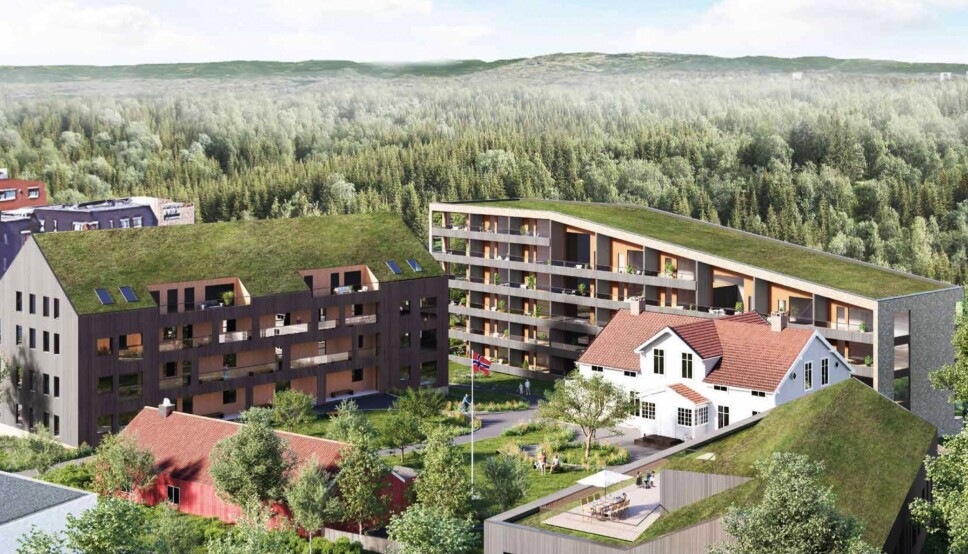 MØTEPLASS: Utbyggerne ønsker å videreføre og forsterke gården som samlingssted og møteplass for nærområdet.