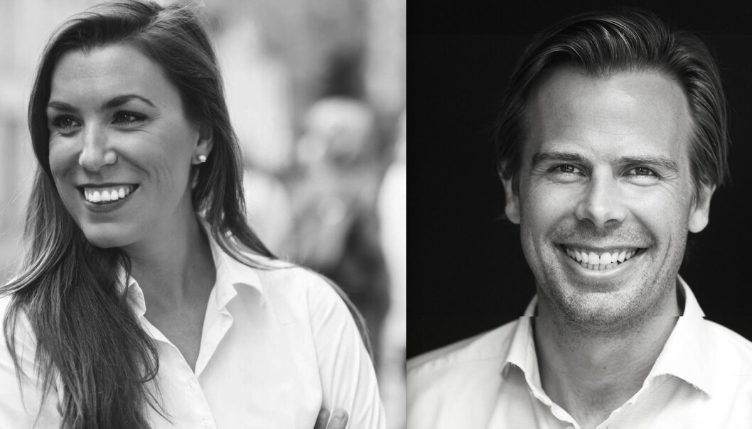 TIL MALLING: Kristine Holen og Anders Ombudstvedt. TIL MALLING: Kristine Holen og Anders Ombudstvedt.